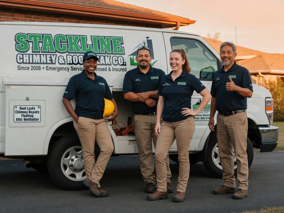 Chimney flashing repair company in Big Springs, WV